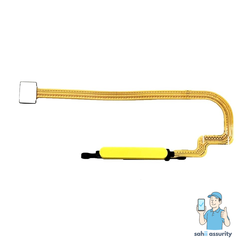 Fingerprint Sensor with Flex Cable for Xiaomi Poco M3 Yellow
